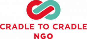 Logo türkis rot, C2C Cradle to Cradle NGO