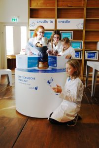 Kinder erforschen technischen Kreislauf