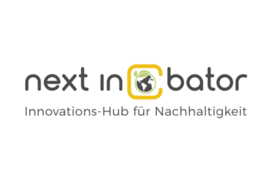 Logo next incobator - Innovations-Hub für Nachhaltigkeit