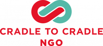 Logo türkis rot, C2C Cradle to Cradle NGO