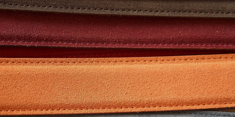 Canva - Colorful Leather Belts Background